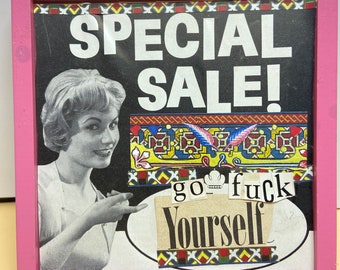 Special Sale  {Original Collage}