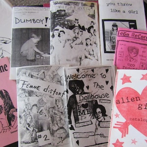 Riot Grrrl Nostalgia zine grab bag TWO