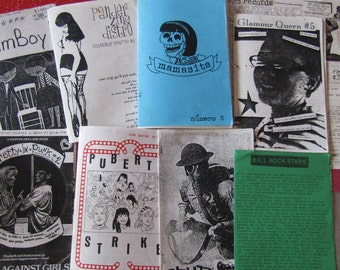 Riot Grrrl Nostalgia zine grab bag FOUR