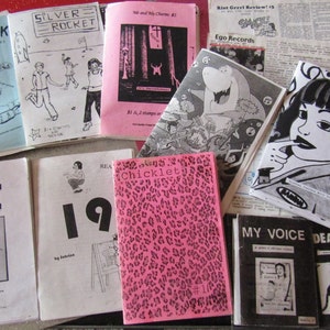 Riot Grrrl Nostalgia zine grab bag NINE image 1