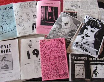 Riot Grrrl Nostalgia zine grab bag #NINE