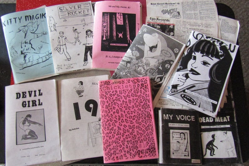 Riot Grrrl Nostalgia zine grab bag NINE image 1