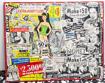 money money money {Original Collage}