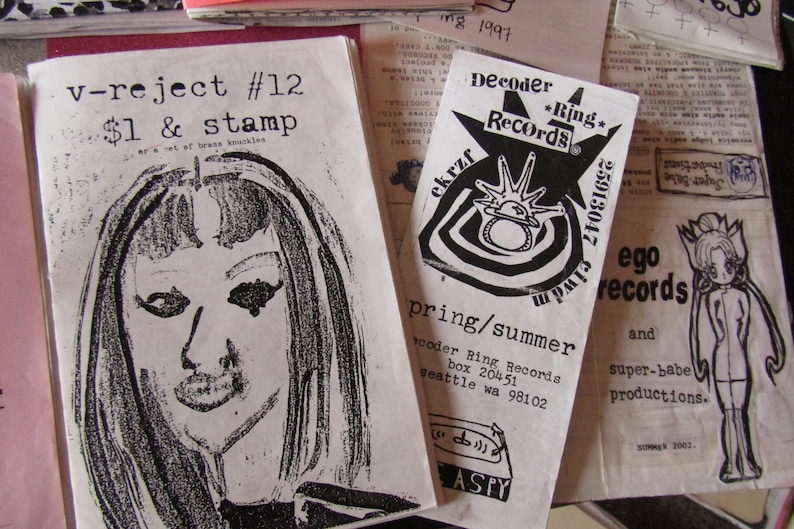 Riot Grrrl Nostalgia zine grab bag TEN afbeelding 3