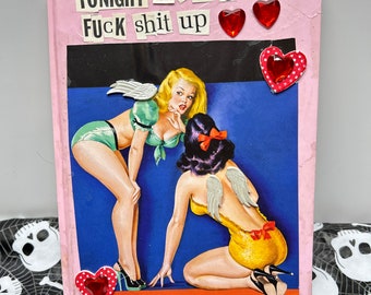 F*ck Shit Up Angels {Original Collage}