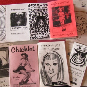 Riot Grrrl Nostalgia zine grab bag TEN afbeelding 1