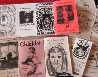 Riot Grrrl Nostalgia zine grab bag #TEN