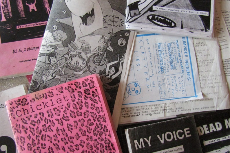 Riot Grrrl Nostalgia zine grab bag NINE image 2