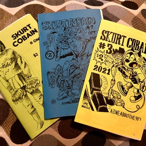 SKURT COBAIN zine  3-pack