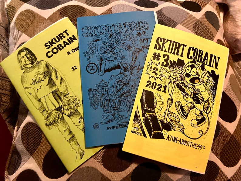 SKURT COBAIN zine 3-pack image 1