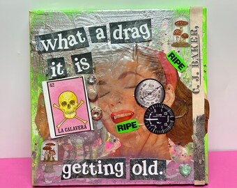 What A Drag {Original Collage}