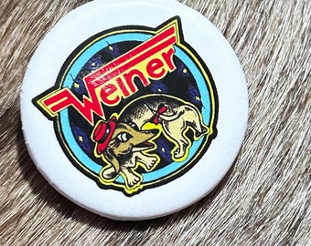 Weiner Dog  PINBACK BUTTON