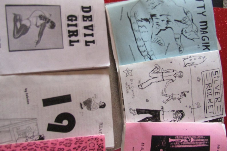 Riot Grrrl Nostalgia zine grab bag NINE image 4