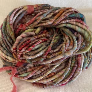 Hand Spun Core Spun Multi Color Super Bulky Colorful Yarn