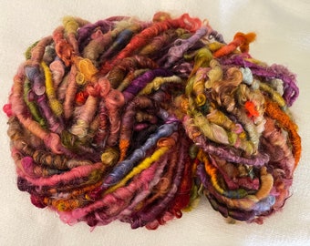 Hand Spun Core Spun Locks Colorful Yarn