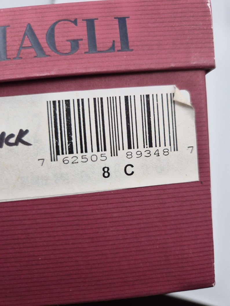 Vintage Bruno Magli Copland Black/Brown Patent Leather Slingback Heels Size 8C Bild 8