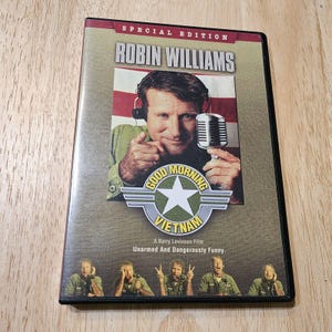 Good Morning, Vietnam (DVD, 1987) Robin Williams very good pre-owned