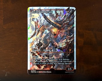 Fracture Foil Proxy Card - Twinflame Tyrant - Gloss Finish - - Etsy