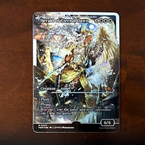 Fracture Foil Proxy Card - Herald of Eternal Dawn - Gloss Finish -