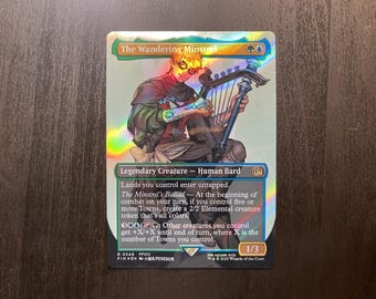 mtg final fantasy wandering minstrel The Wandering Minstrel [FINAL FANTASY]
