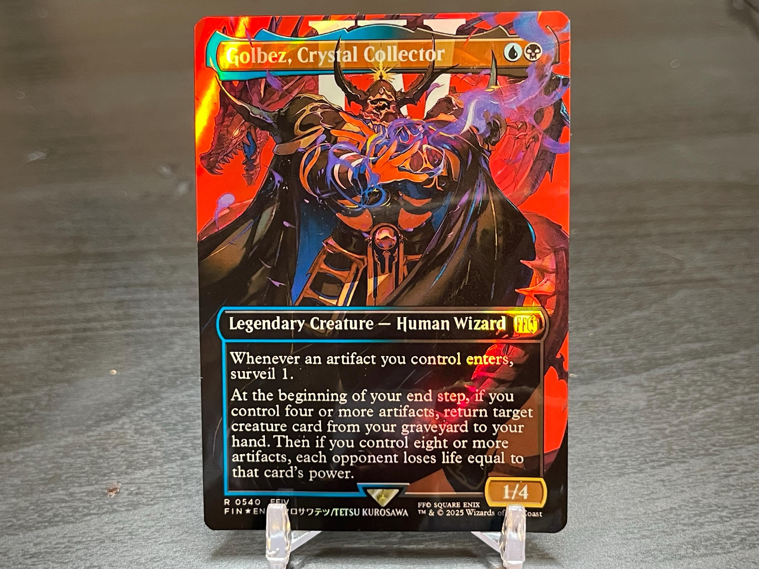 golbez mtg card Magic: The Gathering each opponent loses life equal to that cards power. Golbez, Crystal Collector MTG -