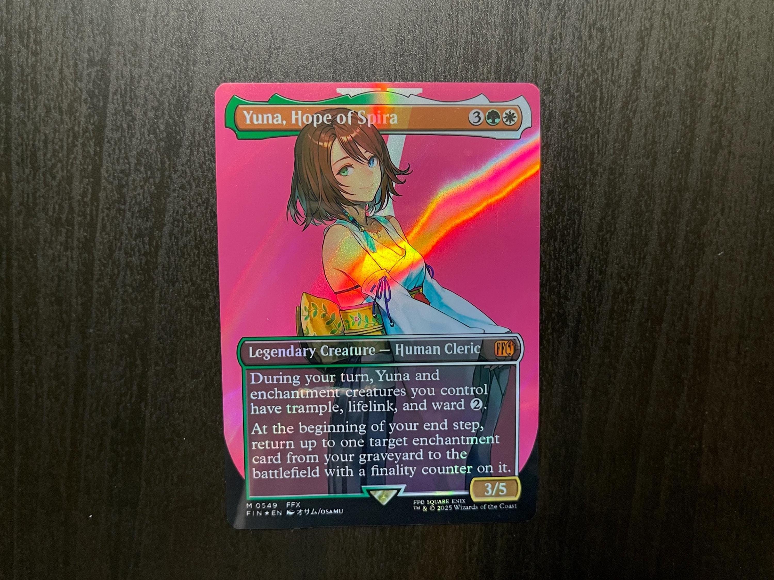 mtg final fantasy yuna hope of spira Magic: The Gathering®—FINAL FANTASY™ Yuna, Hope of Spira Playmat – Ultra  PRO International