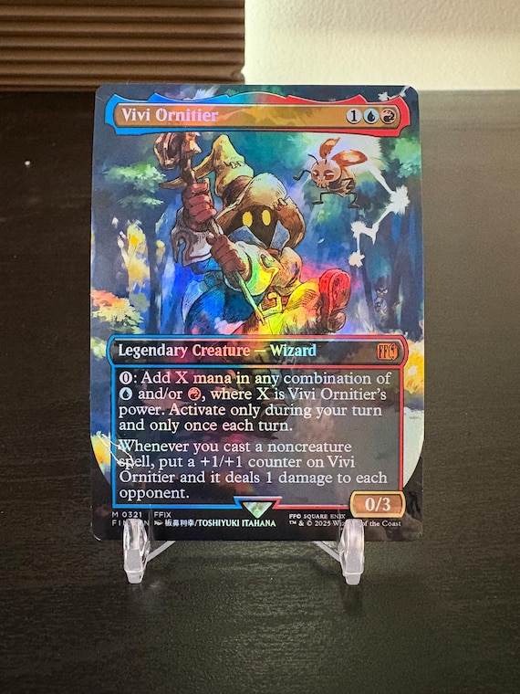 Holo Foil Proxy Card - Vivi Ornitier - Gloss Finish - - Etsy