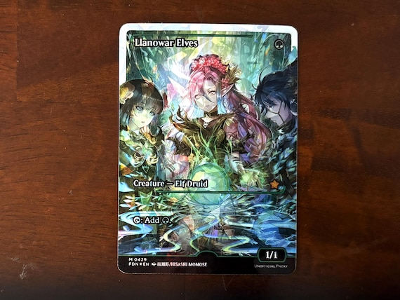 フィラーカード　ホログラム有り　foil mtg MTG Liliana Of The Veil Anime Foil Promo Japan Limited PWFM 2023