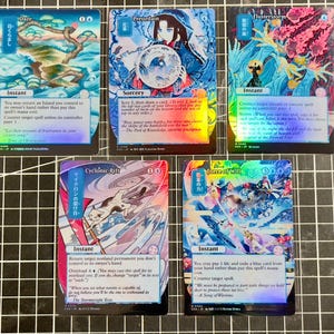 Rainbow Card Sleeves Mtg - Etsy