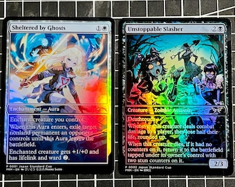 Sheltered by Ghosts and Unstoppable Slasher- 2 Pack- Holo Foil