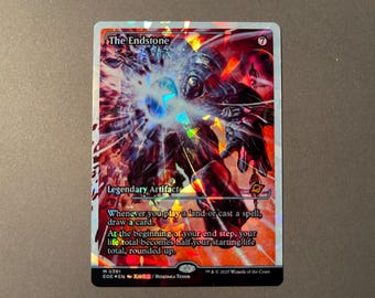 Fracture Foil Holo Proxy Card - The Endstone - Gloss Finish -