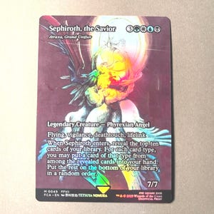 digimon card game booster pack Magic: The Gathering®—FINAL FANTASY™ Sephiroth, Planet's Heir 105ct APEX Deck  Protector™ Sleeves main image 1