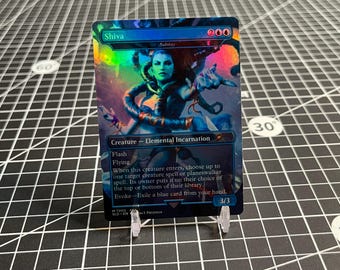 FF X MTG Holo Foil Proxy Card - Shiva (subtlety) - Holo Foil Proxy