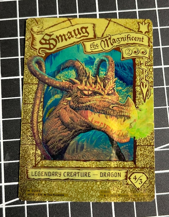 smaug card mtg haste When this creature dies Smaug, the Great Calamity from
