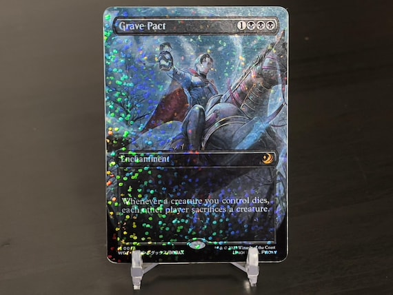 MTG Grave Pact 墓穴までの契約 英語 コンフェッティ foil Grave Pact