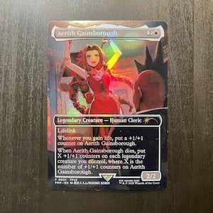 mtg final fantasy red Ultra Pro Final Fantasy Cloud, Ex-SOLDIER Playmat main image 0