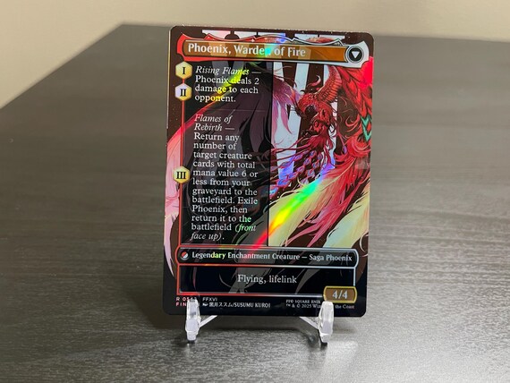 FF X MTG Holo Foil Proxy Card - Joshua, Phoenix's Dominant