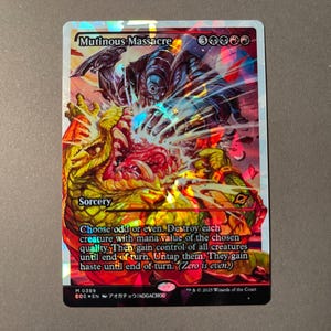 FF X MTG Holo Foil Proxy Card - Traveling Chocobo - Gold Foil