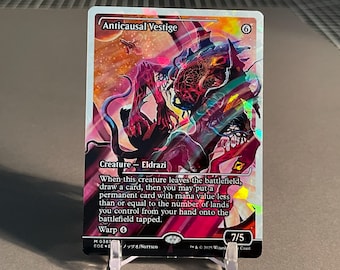 Fracture Foil Holo Proxy Card - Anticausal Vestige - Gloss Finish -
