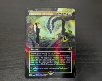 Holo Foil Proxy Card - Emergent Ultimatum - Gloss Finish