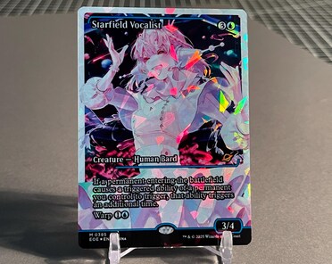 Fracture Foil Holo Proxy Card - Starfield Vocalist - Gloss Finish