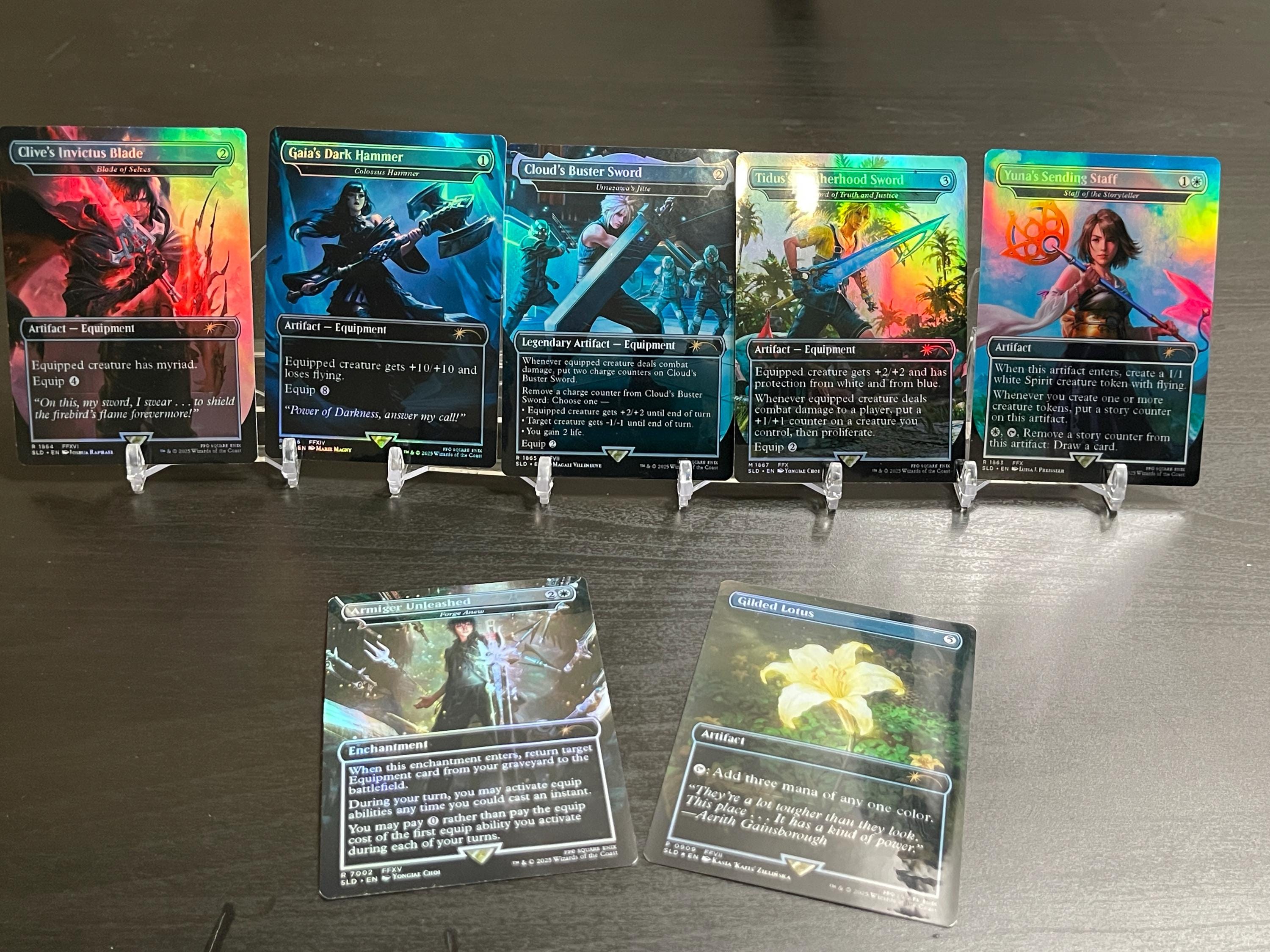 cloud strife mtg commander deck Magic: The Gathering®—FINAL FANTASY™ Cloud, Ex-SOLDIER (Commander) 100+ Deck  Box main image 1