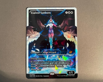 Fracture Foil Holo Proxy Card - Exalted Sunborn - Gloss Finish -