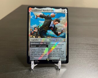 hildibrand mtg card Magic The Gathering - Universes Beyond - Final Fantasy - Commander -  Hildibrand Manderville // Gentleman's Rise (Extended Art Card) main image 1