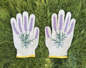 Garden Gift for Her, Personalized Gloves for Women, Custom Working Gloves for Farmers, Grandmas Gardening Gloves, Birthday Day Gift for Mom