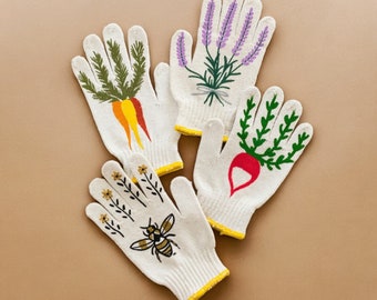 Gardening Gloves, Garden Lover Gloves, Garden Working Gloves, Outdoor Working Gloves, Floral Gloves.