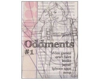 Oddments #1 PDF Zine - Spielen, Kochen, Basteln, Bücher