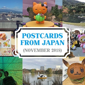 Cartões postais do Japão Zine - Conjunto de PDF digital