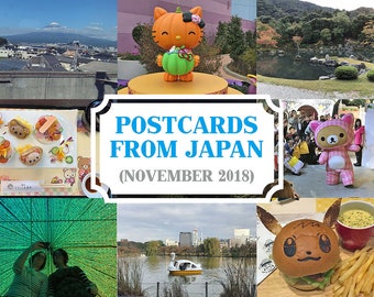 Zine Cartões Postais do Japão - Conjunto de PDF Digital