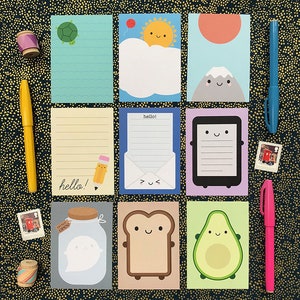 Mini Memo Sheets - Pick & Mix Kawaii Stationery